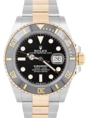 Rolex Submariner 126613LN 41mm Yellow gold and Stainless steel Black