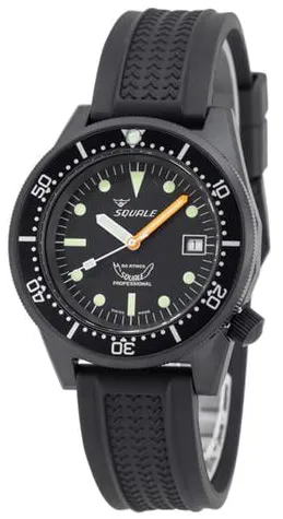 Squale 1521PVD.VO 42mm Stainless steel Black