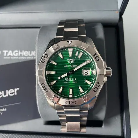 TAG Heuer Aquaracer 300M WAY2015.BA0927 43mm Stainless steel Green