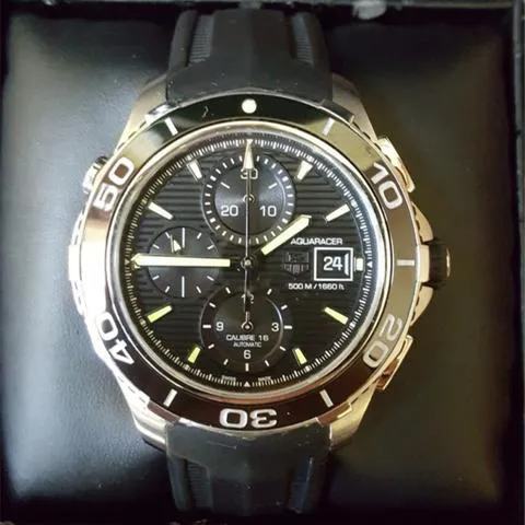 TAG Heuer Aquaracer cak2111.ft8019 43mm Stainless steel Black