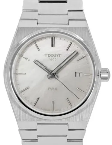 Tissot T-Classic T137.210.11.111.00 35mm Stainless steel White Mother of Pearl