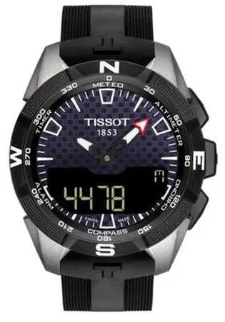 Tissot Touch T110.420.47.051.01 45mm Titanium Black