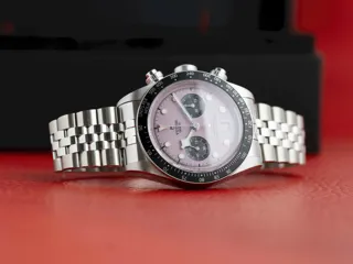 Tudor Black Bay Chronograph 79360N Stainless steel Pink