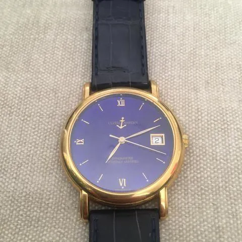 Ulysse Nardin San Marco 131-77-9 37mm Yellow gold Blue