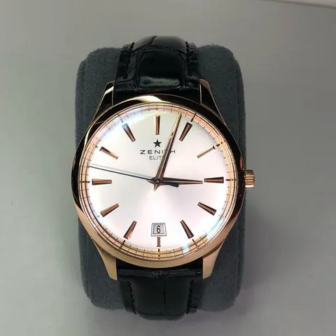 Zenith Captain Central Second 18.2020.670/11.C498 40mm Rose gold Silver