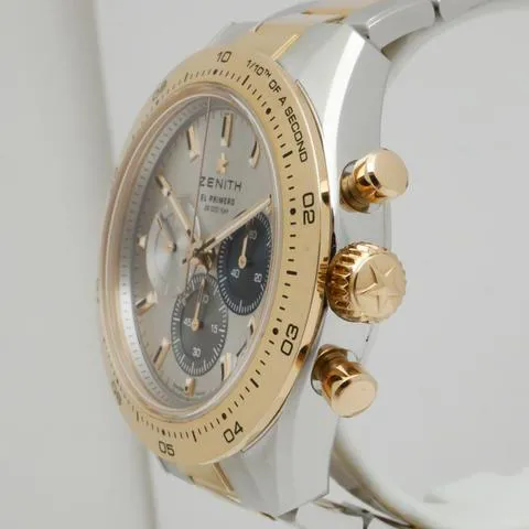 Zenith Chronomaster Sport 51.3100.3600/69.M3100 41mm Yellow gold and Stainless steel Silver 4