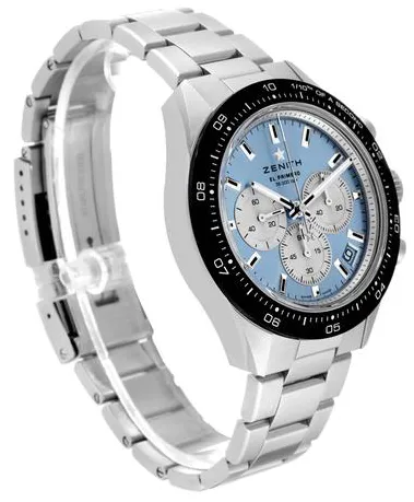 Zenith Chronomaster Sport 03.3106.3600/55.M3100 41mm Stainless steel Blue 7