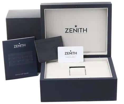 Zenith Chronomaster Sport 03.3106.3600/55.M3100 41mm Stainless steel Blue 4