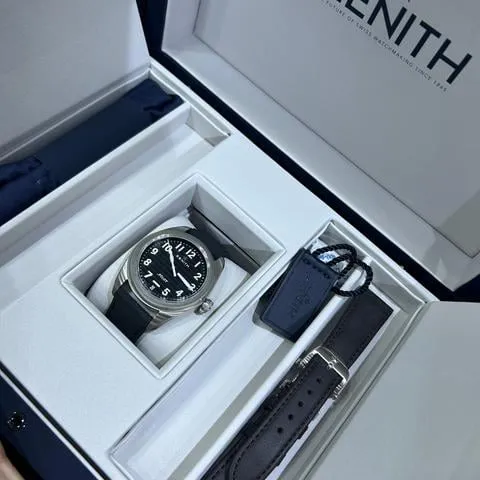 Zenith Pilot 03.4000.3620/21.I001 40mm Stainless steel Black 9