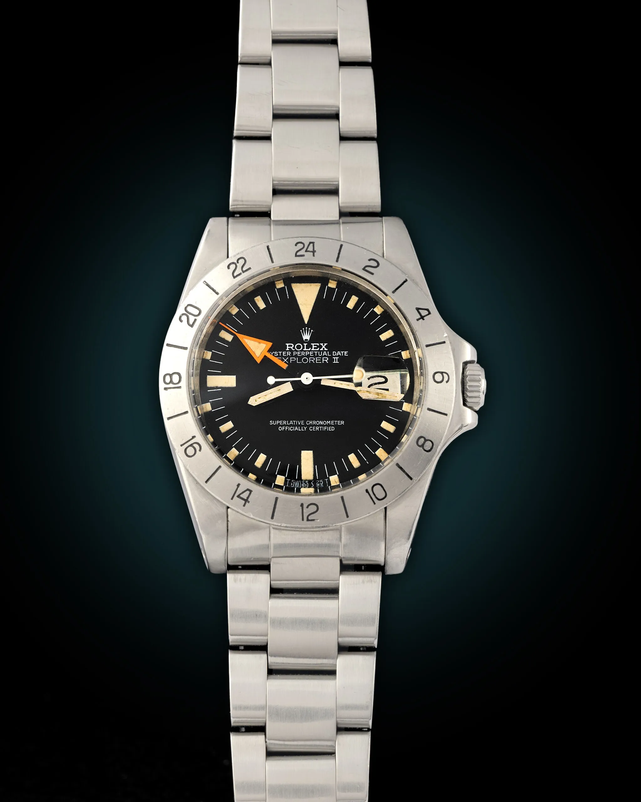 Rolex Explorer II 1655 40mm Acciaio Black