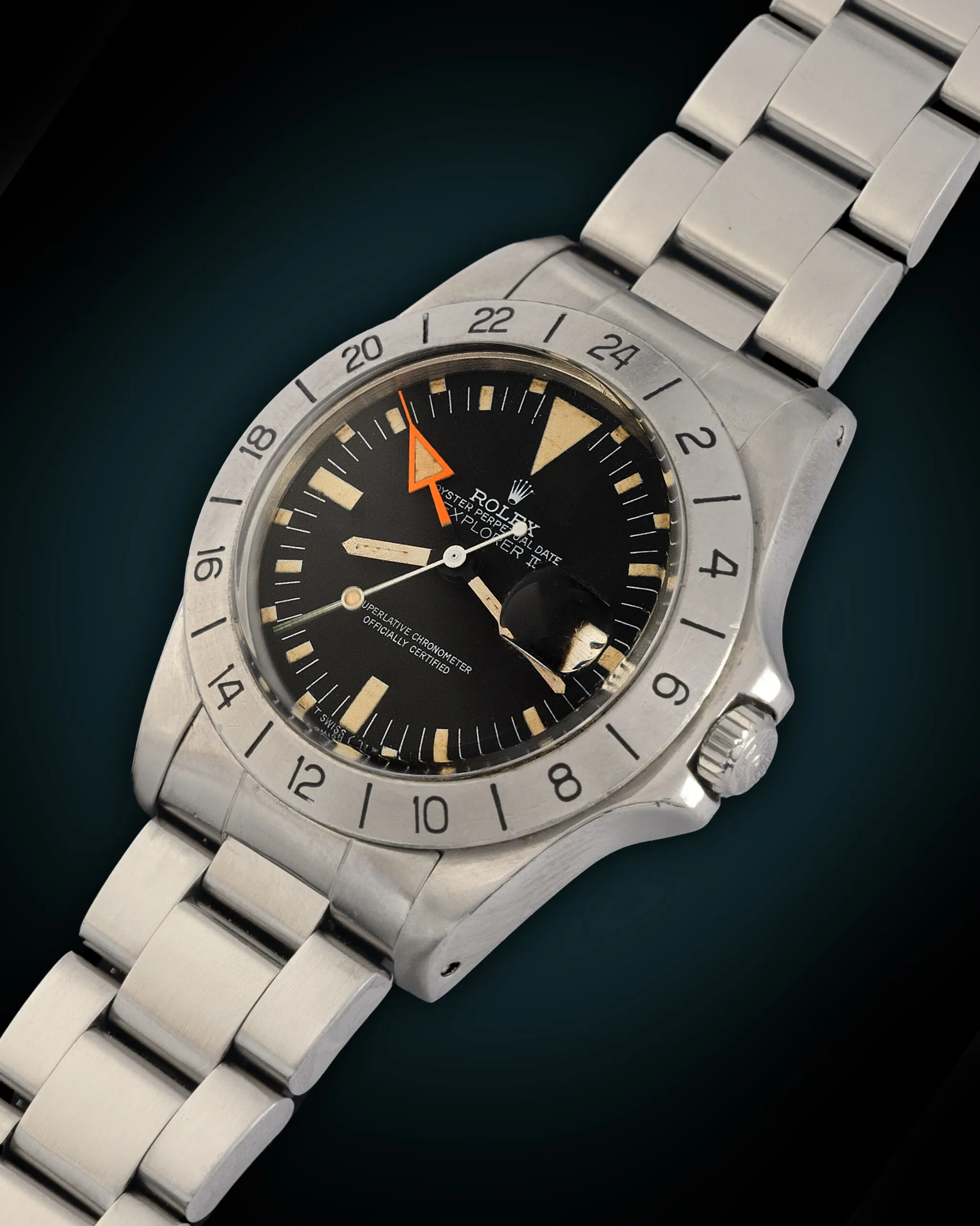 Rolex Explorer II 1655 40mm Acciaio Black 1