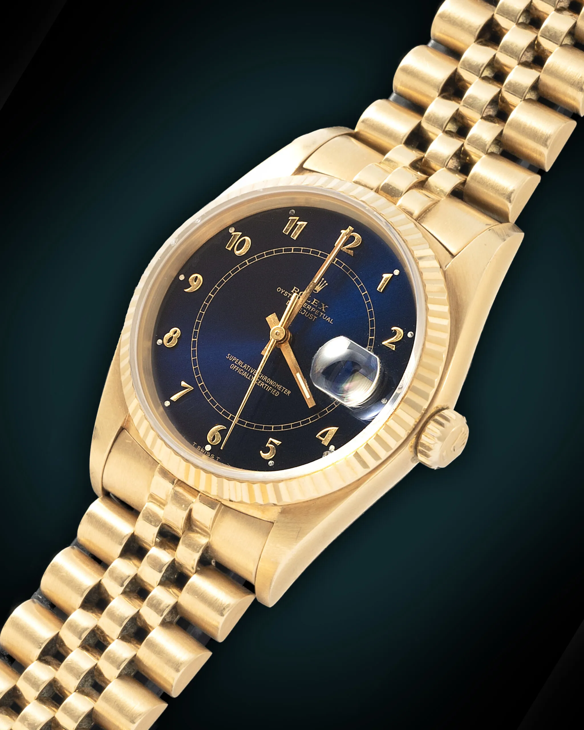 Rolex Datejust 36 16018 36mm Yellow gold Champagne 1