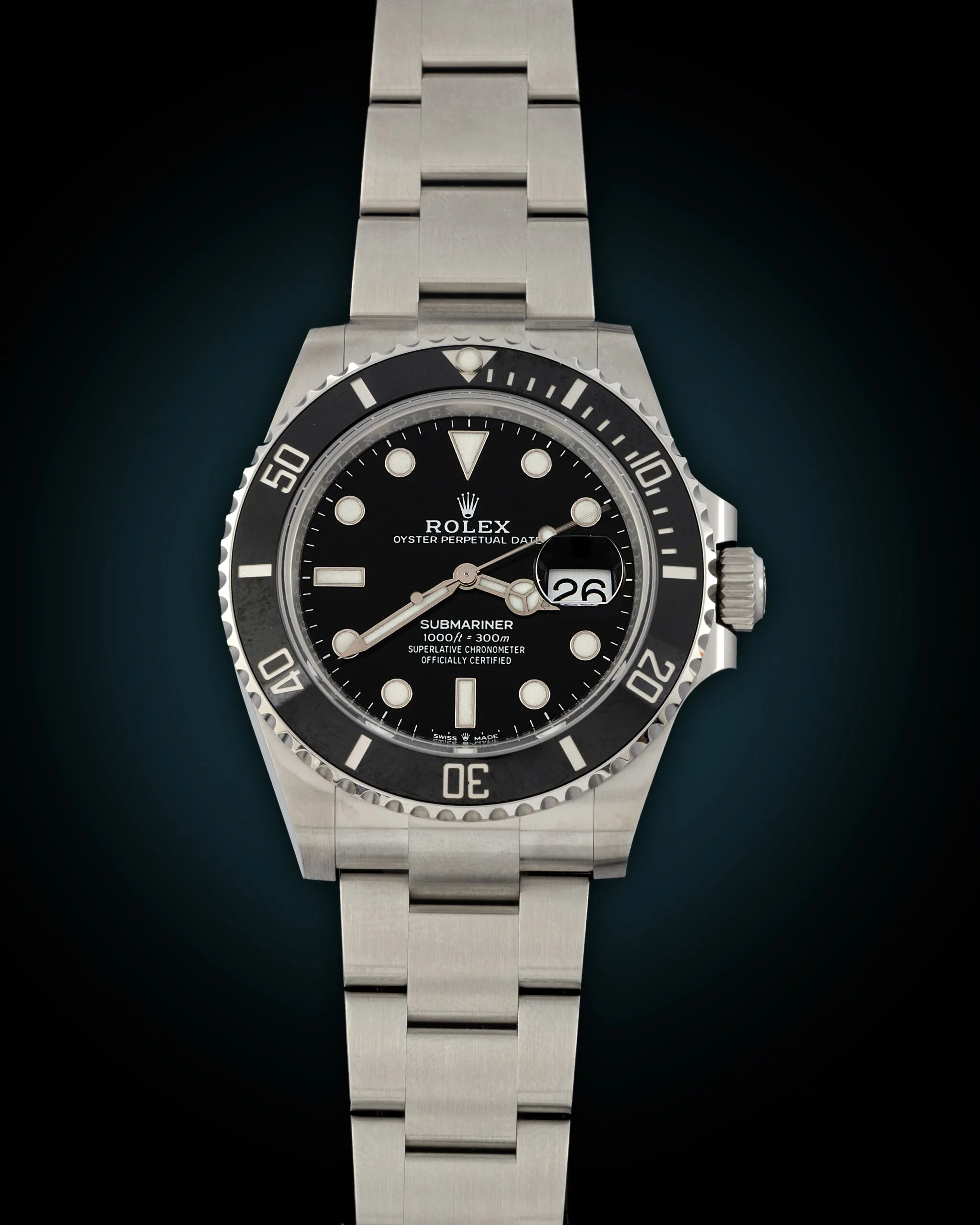 Rolex Submariner 126610LN 41mm Acciaio Nero