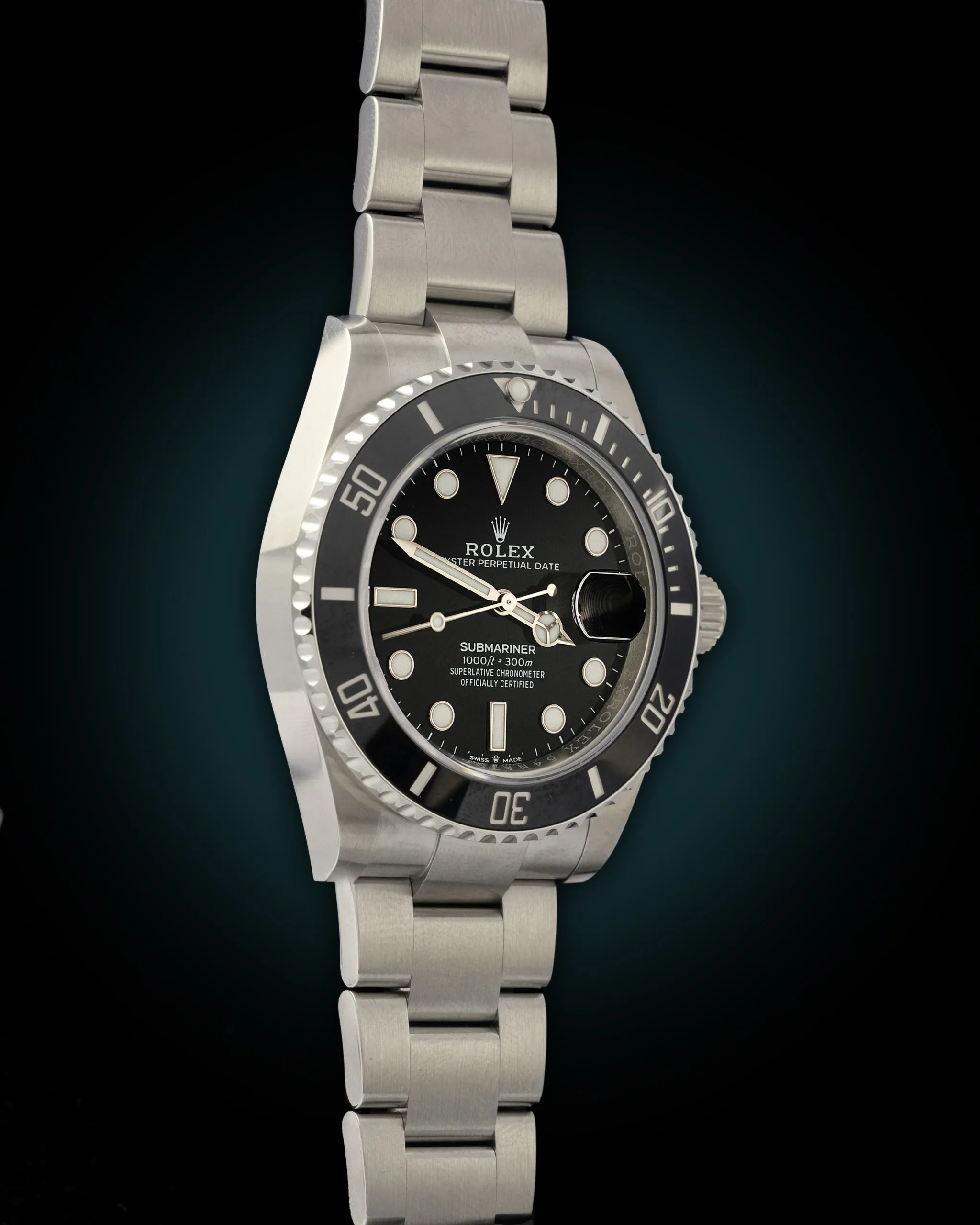 Rolex Submariner 126610LN 41mm Acciaio Nero 2