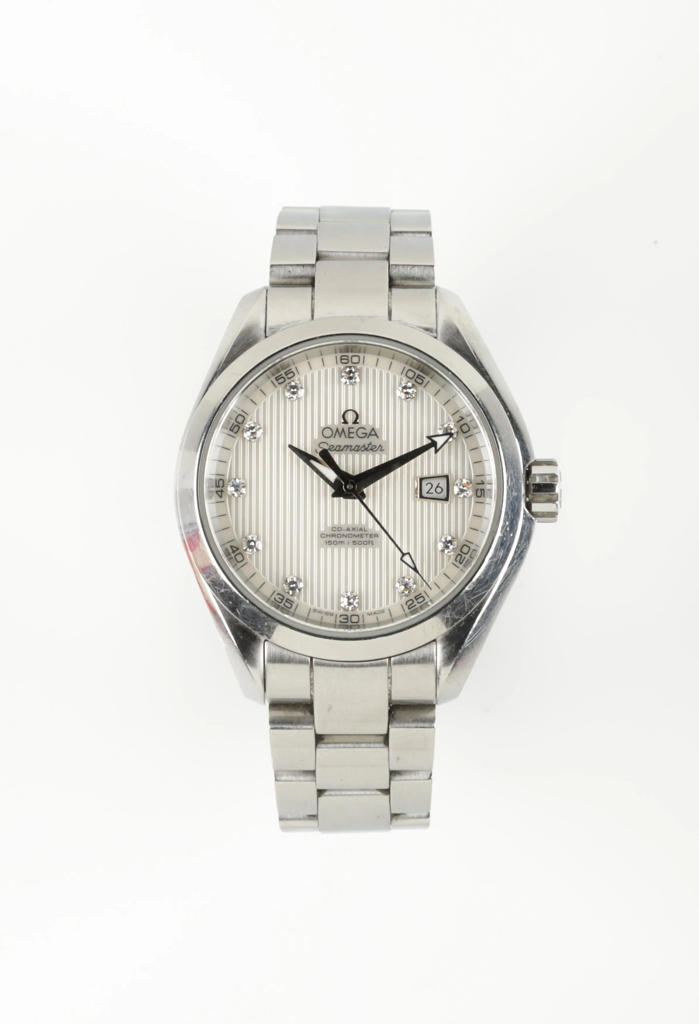 Omega Aqua Terra 231.10.34.20.55.001 34mm Stainless steel White