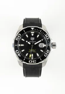 TAG Heuer Aquaracer WAY201A Stainless steel Black