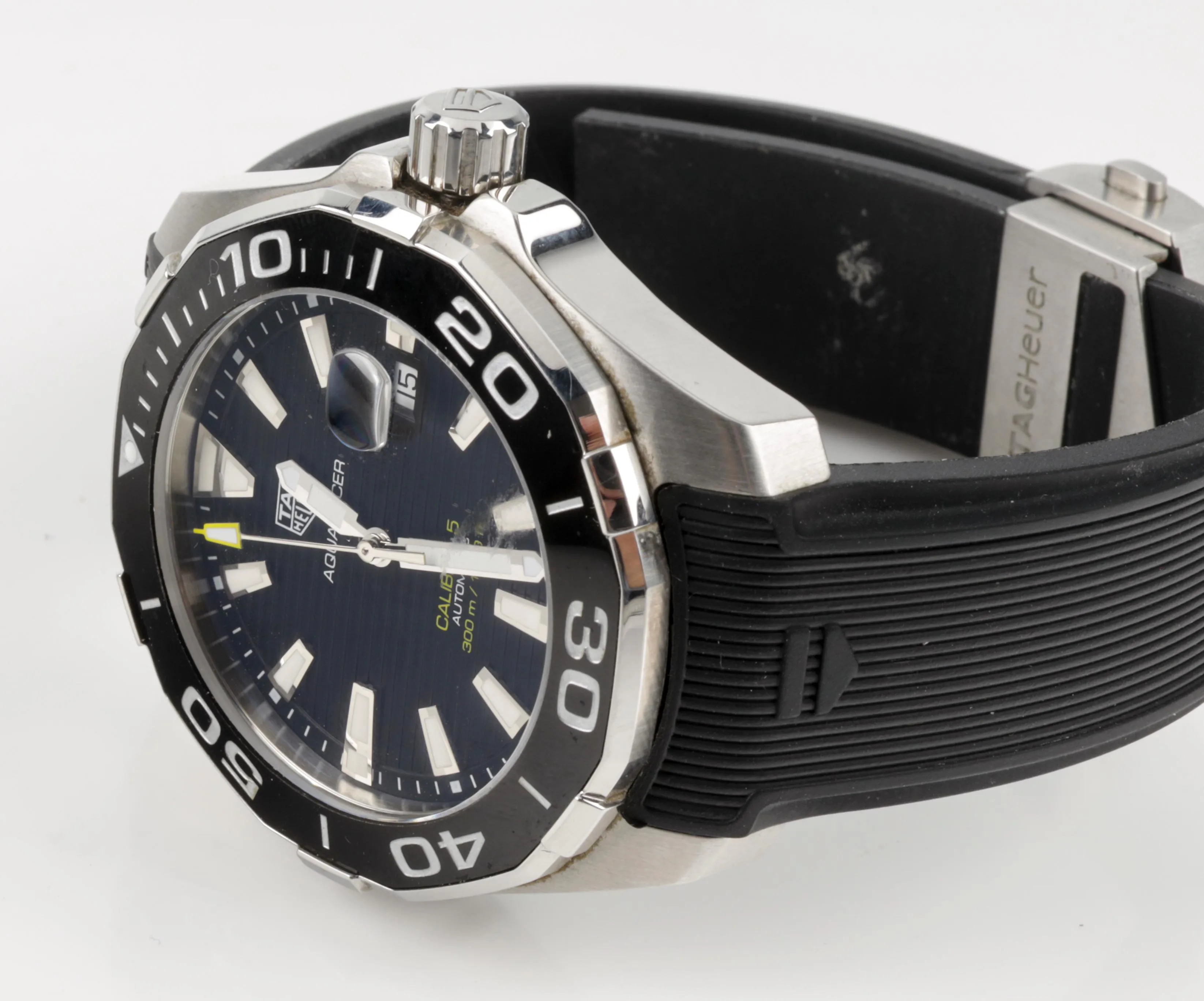 TAG Heuer Aquaracer WAY201A 44mm Stainless steel Black 2