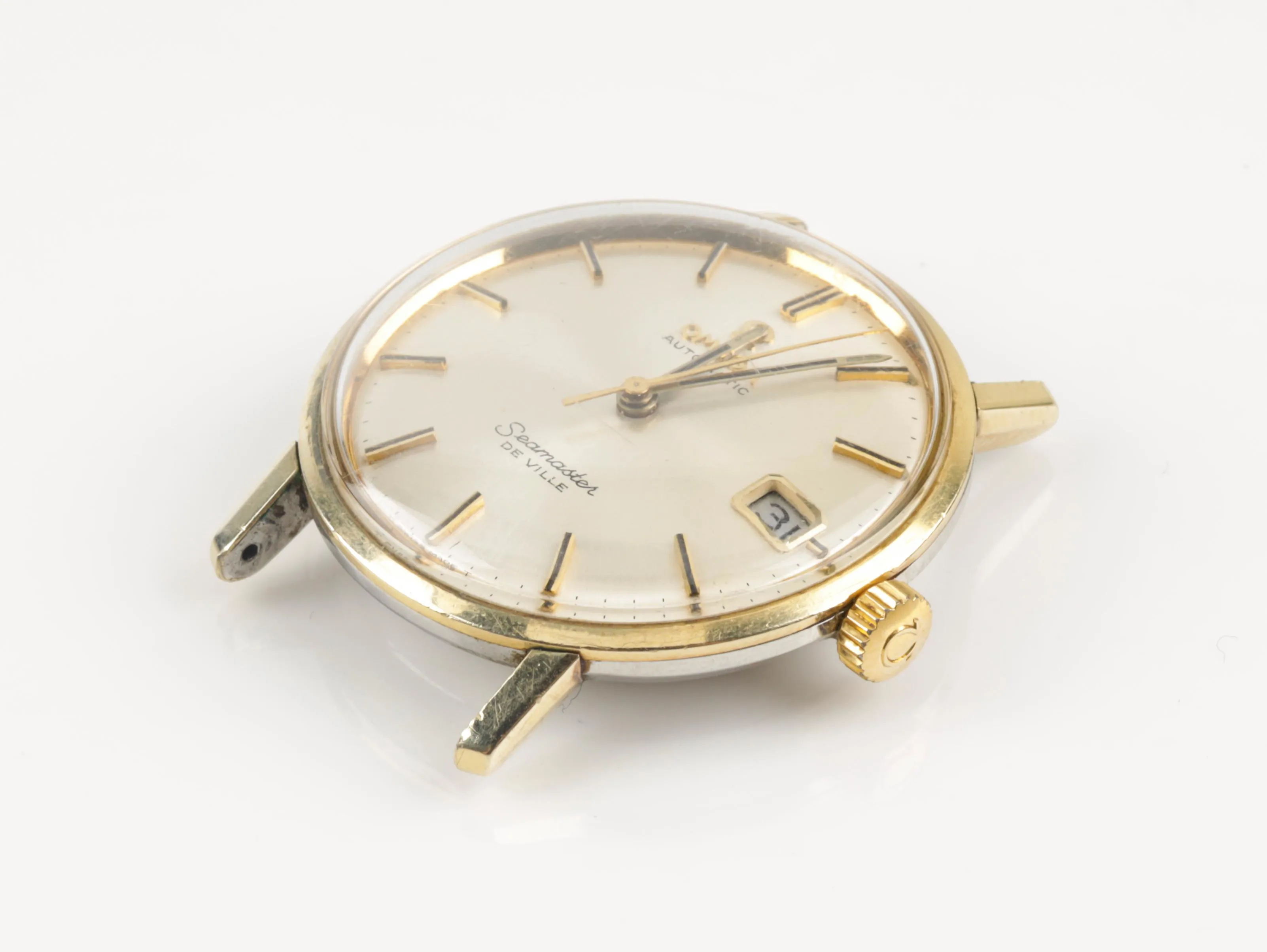 Omega Seamaster De Ville 34mm Yellow gold and Stainless steel Silver 2