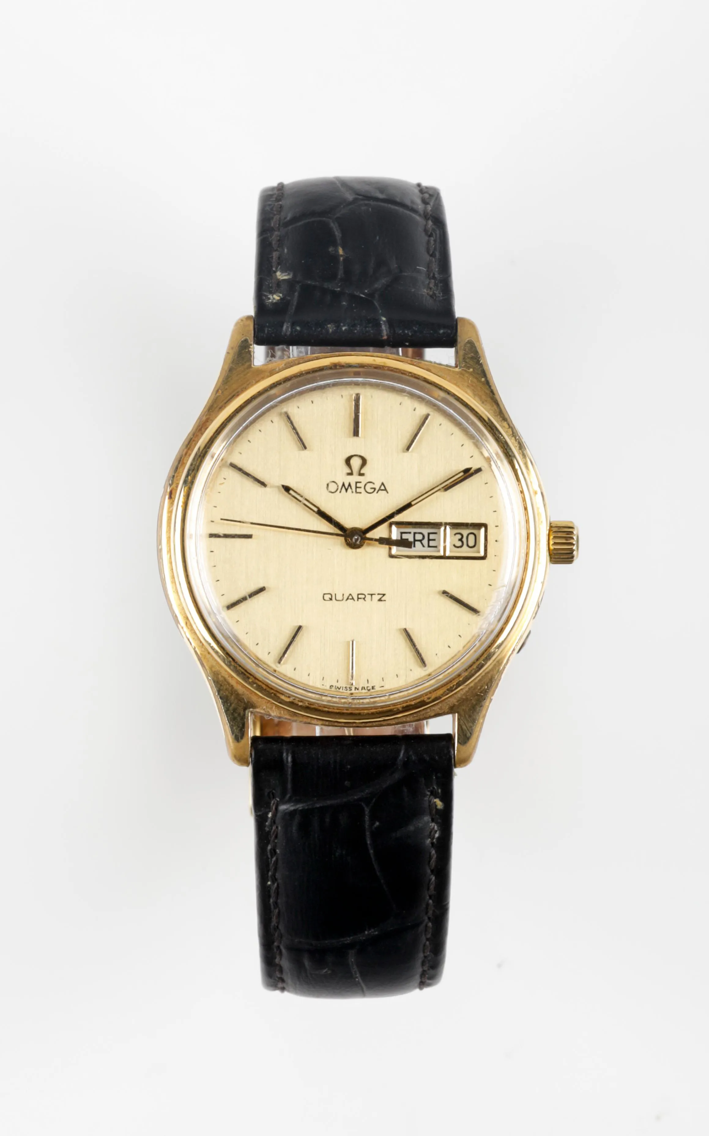 Omega 34mm Yellow gold and Stainless steel Gold