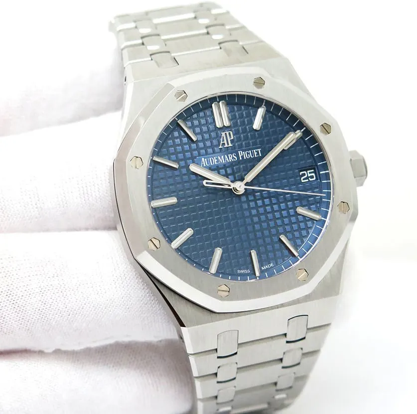 Audemars Piguet Royal Oak 15500ST.OO.1220ST.01 41mm Stainless steel Blue