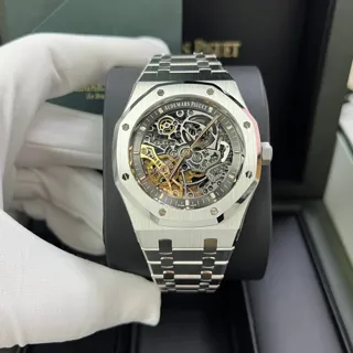 Audemars Piguet Royal Oak 15407ST.OO.1220ST.01 Stainless steel Skeletonized