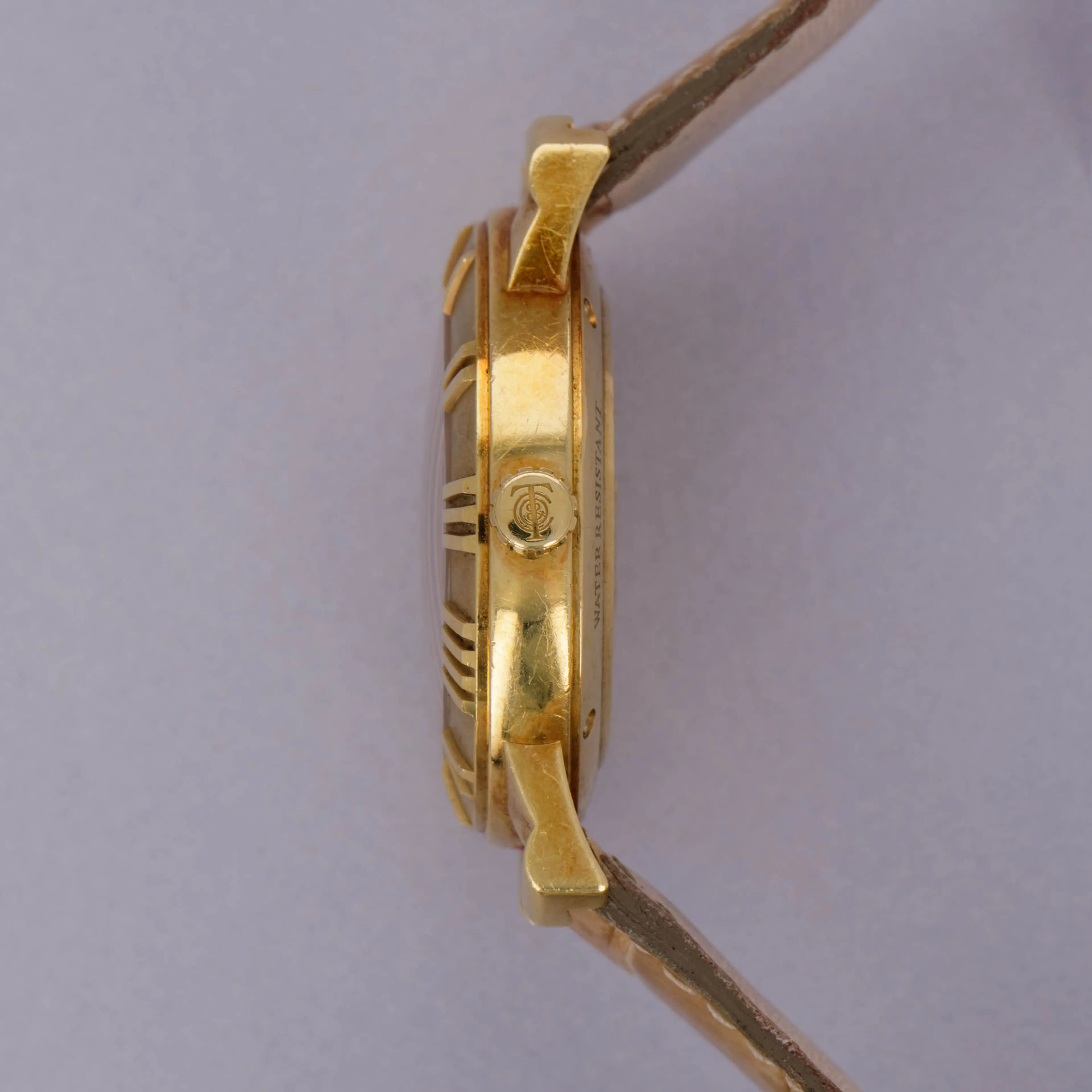 Tiffany Atlas 37.5mm Yellow gold Champagne 6