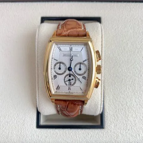 Breguet Héritage 5460BA/12/996 48.5mm Yellow gold White