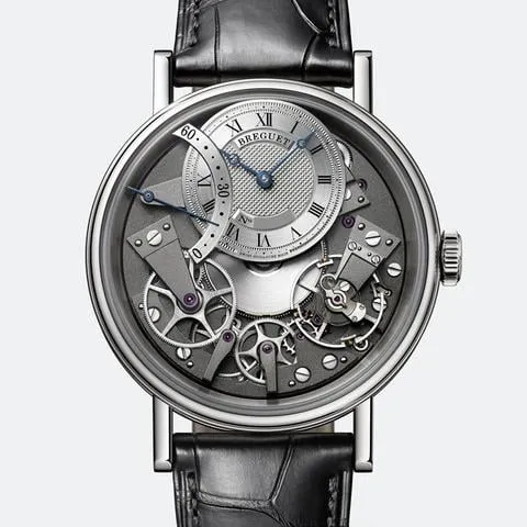 Breguet Tradition 7097BB/G1/9WU 40mm White gold Silver