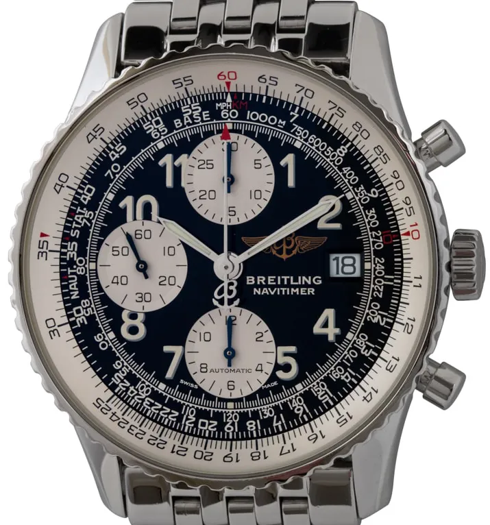 Breitling Navitimer A13322 41mm Stainless steel Black