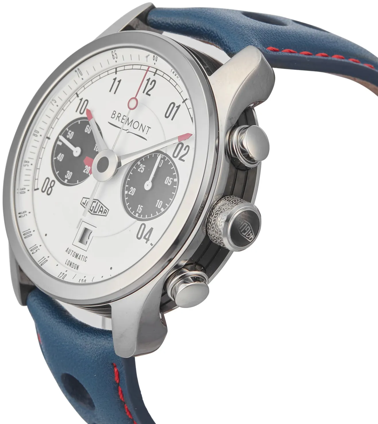 Bremont Jaguar BJ-11/WH 43mm Stainless steel White 1