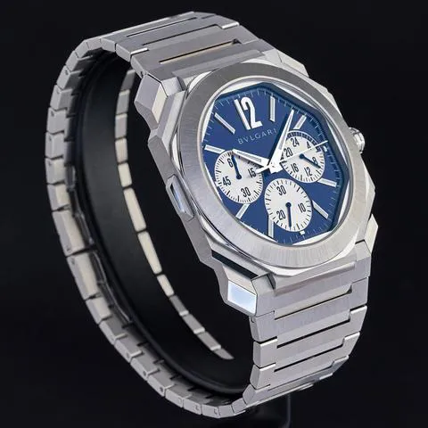 Bulgari Octo 103467 43mm Stainless steel Blue 5