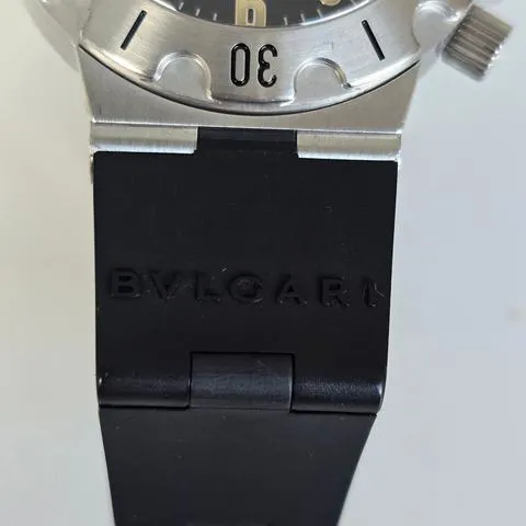 Bulgari Diagono SCB38S 37mm Stainless steel Black 8