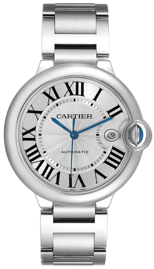 Cartier Ballon Bleu 42mm W69012Z4 42mm Stainless steel Silver