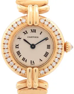 Cartier Colisee 0023 24mm Yellow gold and Diamond White