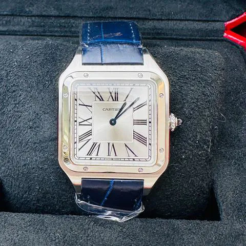 Cartier Santos Dumont WSSA0032 46.5mm Stainless steel Silver