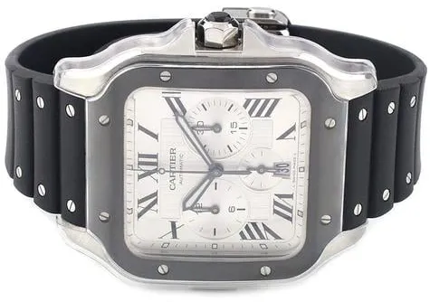 Cartier Santos WSSA0017 12mm Stainless steel Silver