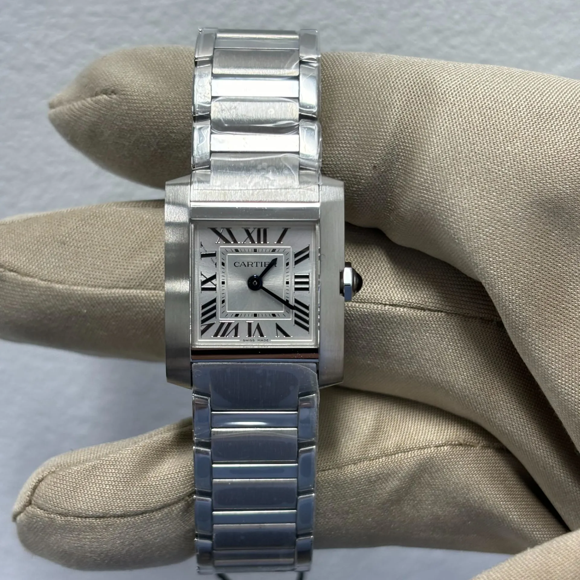 Cartier Tank Française WSTA0065 25.5mm Stainless steel Silver