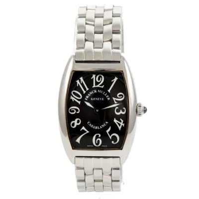 Franck Muller Casablanca 1752 QZ C 25mm Stainless steel Black