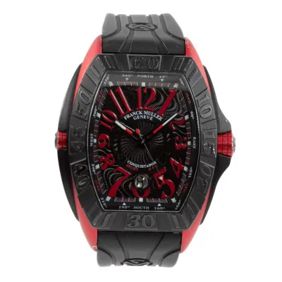 Franck Muller Conquistador 8900 SC DT GPG 38mm Titanium Black