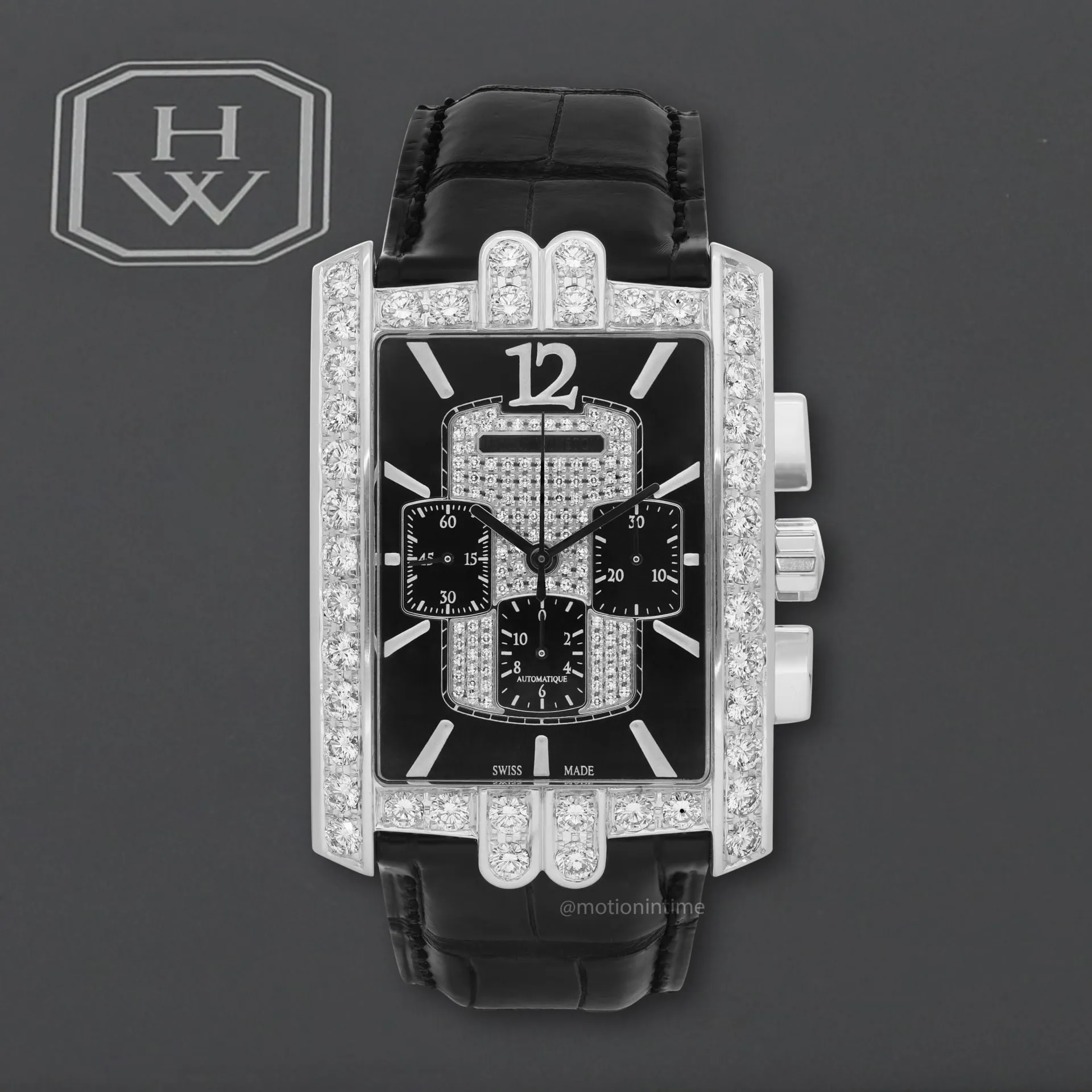 Harry Winston Avenue C 331/UQWL.KD/3.2 26mm White gold Mother-of-pearl