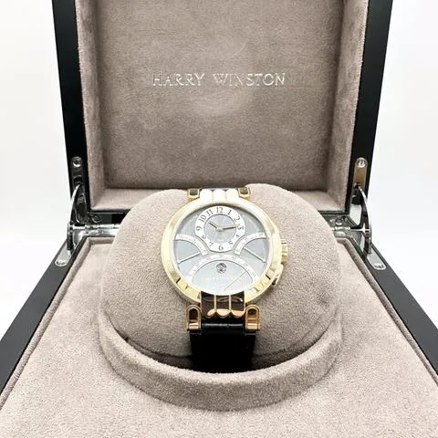 Harry Winston Premier 200-MCRA39R 39mm Rose gold Gray 2