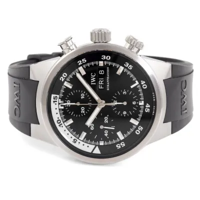 IWC Aquatimer IW371928 41mm Stainless steel Black 5