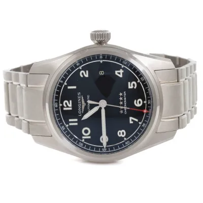 Longines Spirit L3.810.4.53.9 40mm Stainless steel Black 5