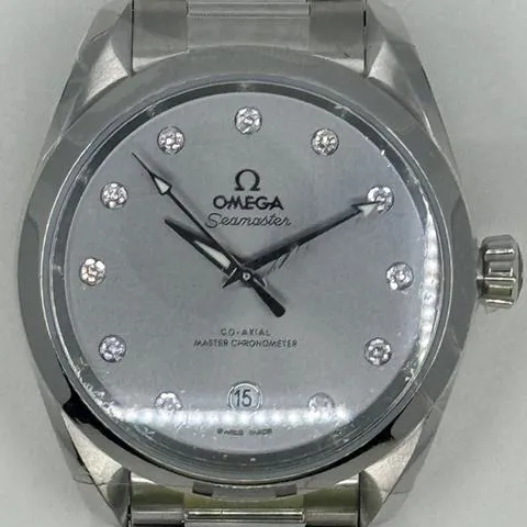 Omega Aqua Terra 220.10.38.20.56.001 38mm Stainless steel Gray