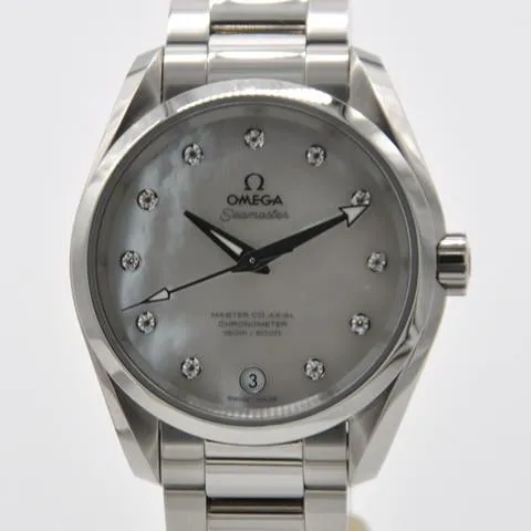 Omega Aqua Terra 231.10.39.21.55.002 19mm Stainless steel White