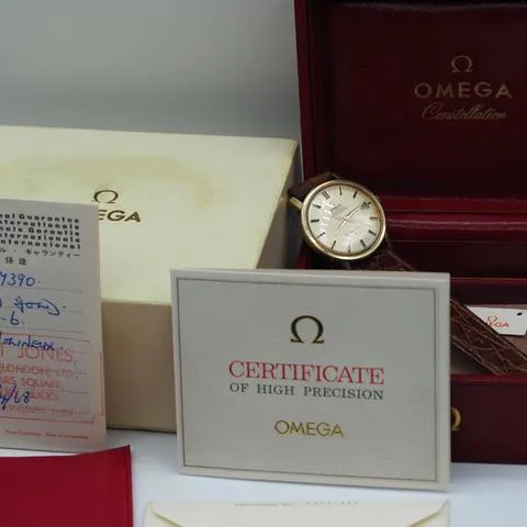 Omega Constellation 168.010 35mm Yellow gold and Stainless steel Silver