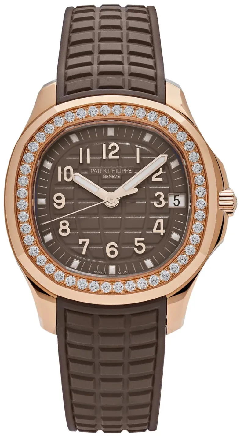 Patek Philippe Aquanaut 5268/200R-010 39mm Rose gold Brown