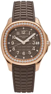 Patek Philippe Aquanaut 5268/200R-010 Rose gold Brown