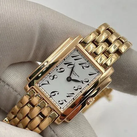 Patek Philippe Gondolo 4824J 22mm Yellow gold White 1