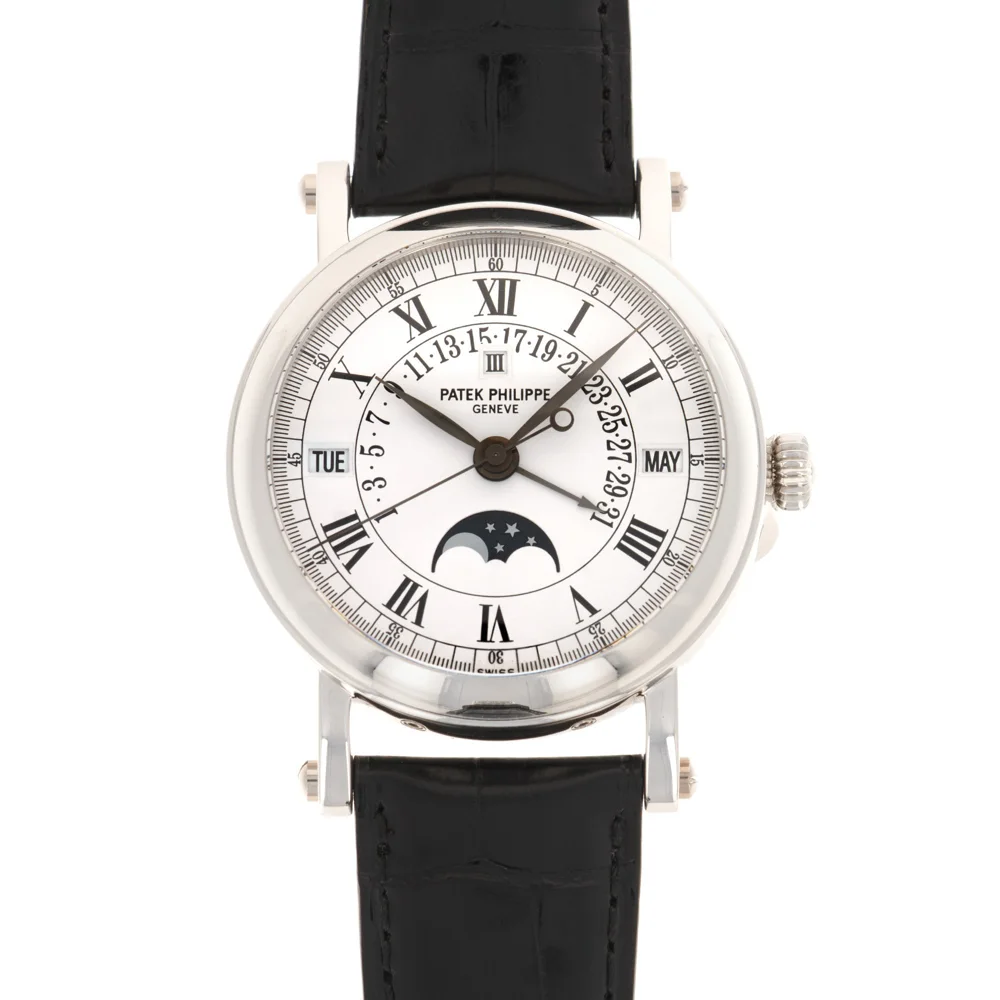 Patek Philippe Perpetual Calendar 5059G-001 36mm White gold White